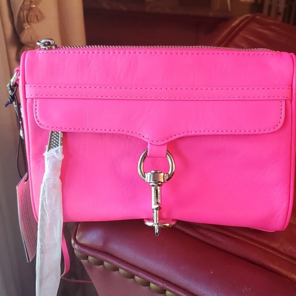 REBECCA MINKOFF MINI MAC PURSE NWT - Picture 1 of 16